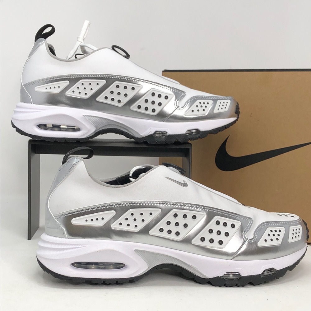 Nike Air Max Sunder SE HJ4130-100 White Metallic Silver Women’s Shoes - Size 6